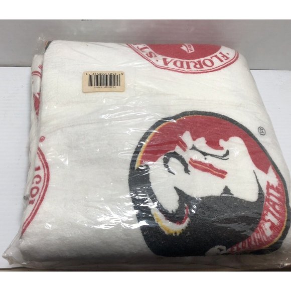 Tailgater Throw Blanket Florida State Seminoles 45x66” Sealed New Old Stock - Picture 4 of 6